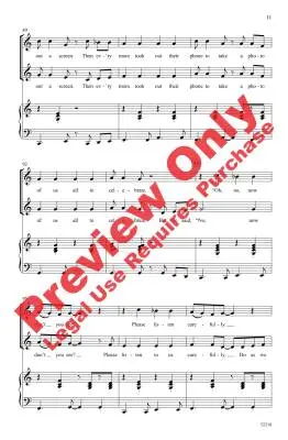 Put That Screen Away! - Dauer - Choral Octavo - 2-Pt Accompanied