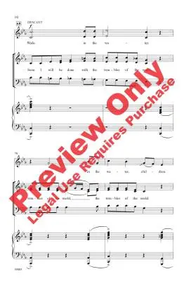 Trouble! - Albrecht - Choral Octavo - SSAB Accompanied