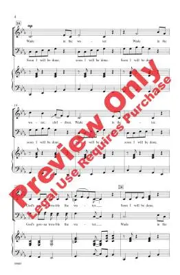 Trouble! - Albrecht - Choral Octavo - SSAB Accompanied