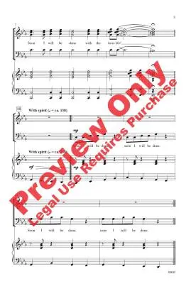 Trouble! - Albrecht - Choral Octavo - SSAB Accompanied