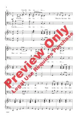 Trouble! - Albrecht - Choral Octavo - SSAB Accompanied