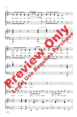 Trouble! - Albrecht - Choral Octavo - SSAB Accompanied
