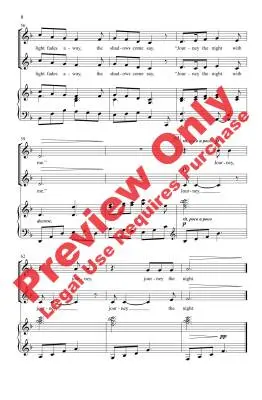 Journey the Night - Longe - Choral Octavo - 2-Pt Accompanied