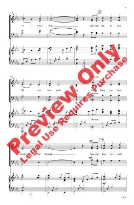 May a Rainbow Run Beside You - Burrows - Choral Octavo - SATB Accompanied