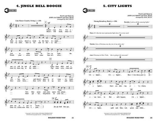 Holiday Road Trip (Musical) - Jacobson/Huff - Preview Pak