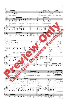 I Can See Clearly Now - Nash/Shaw - Choral Octavo - SSA Accompanied