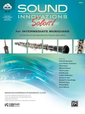 Sound Innovations Soloist for Intermediate Musicians - Oboe - Book/Media Online