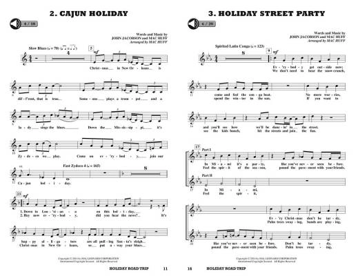 Holiday Road Trip (Musical) - Jacobson/Huff - Performance Kit