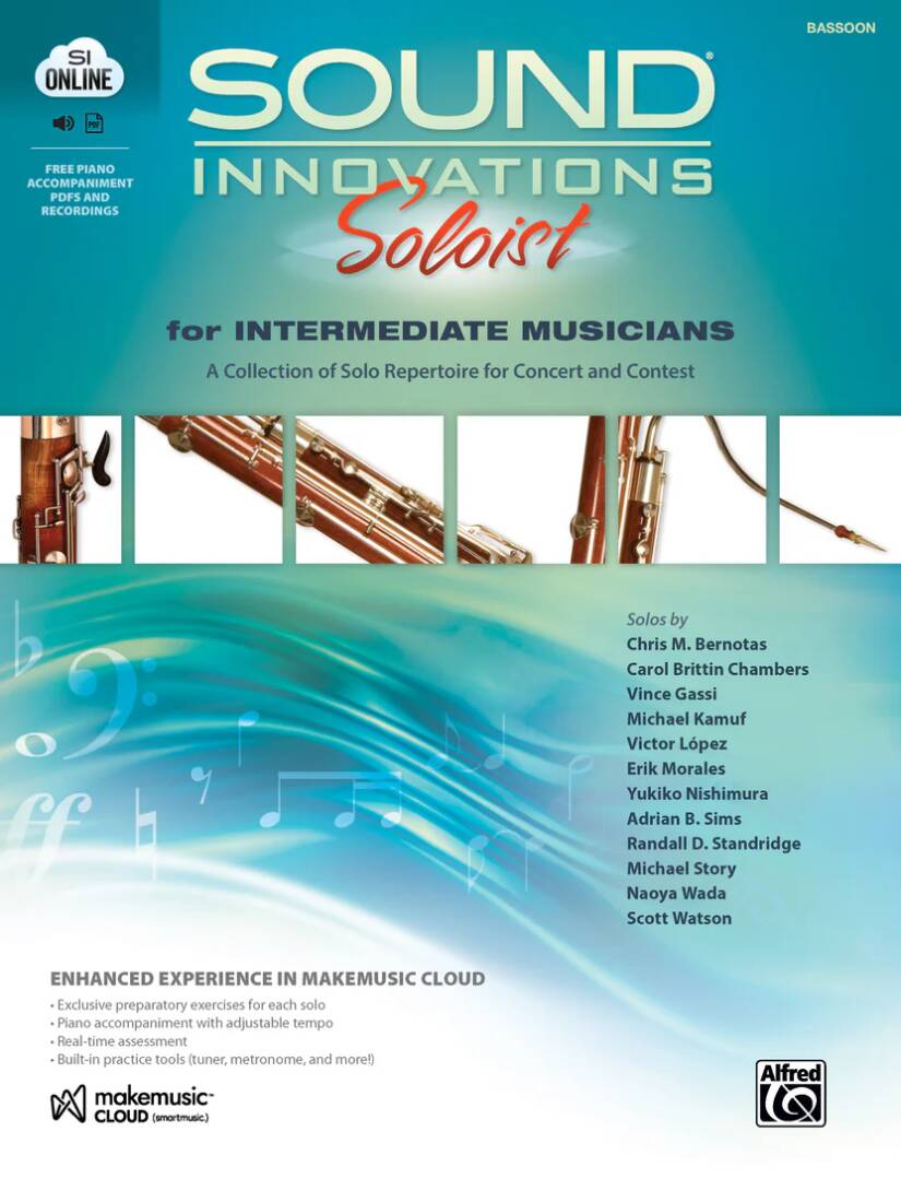 Sound Innovations Soloist for Intermediate Musicians - Bassoon - Book/Media Online