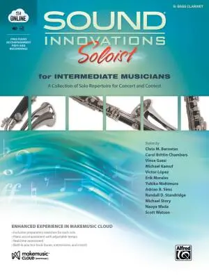Sound Innovations Soloist for Intermediate Musicians - Bass Clarinet - Book/Media Online