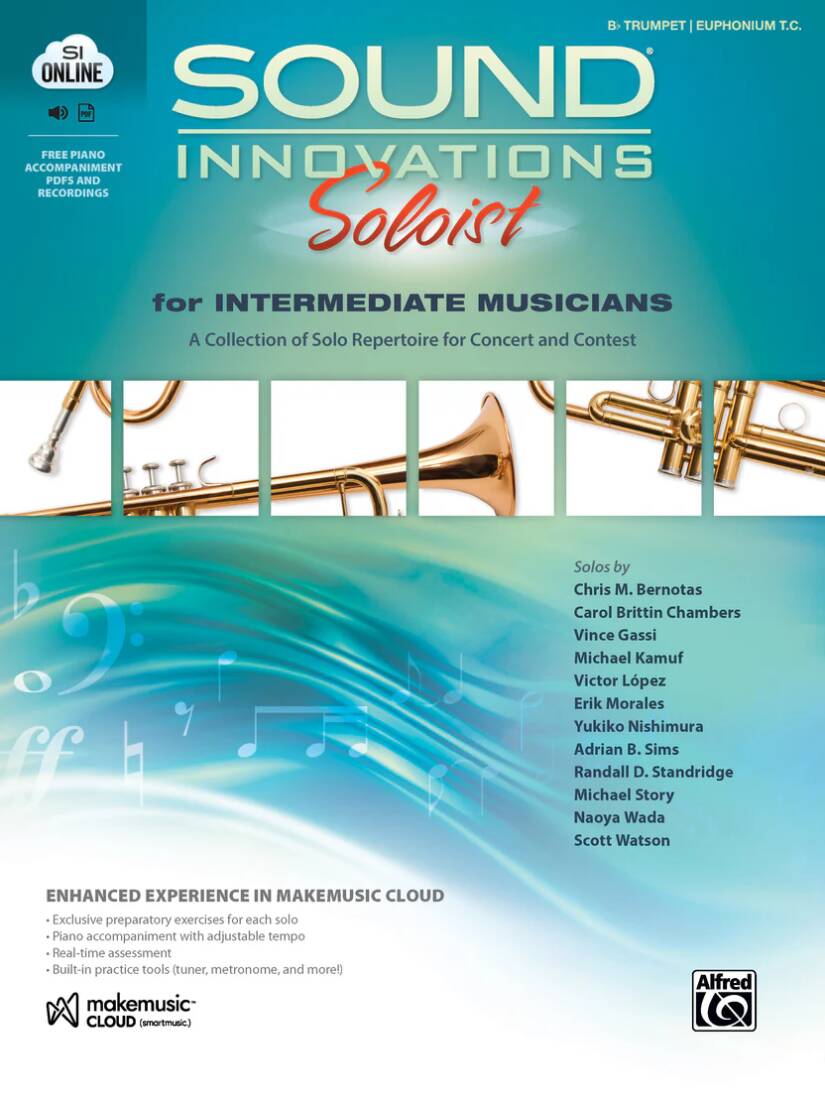 Sound Innovations Soloist for Intermediate Musicians - Trumpet - Book/Media Online