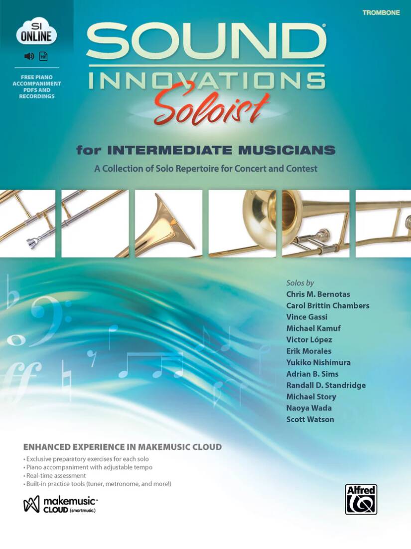 Sound Innovations Soloist for Intermediate Musicians - Trombone - Book/Media Online