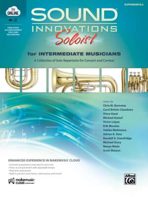 Sound Innovations Soloist for Intermediate Musicians - Euphonium BC - Book/Media Online