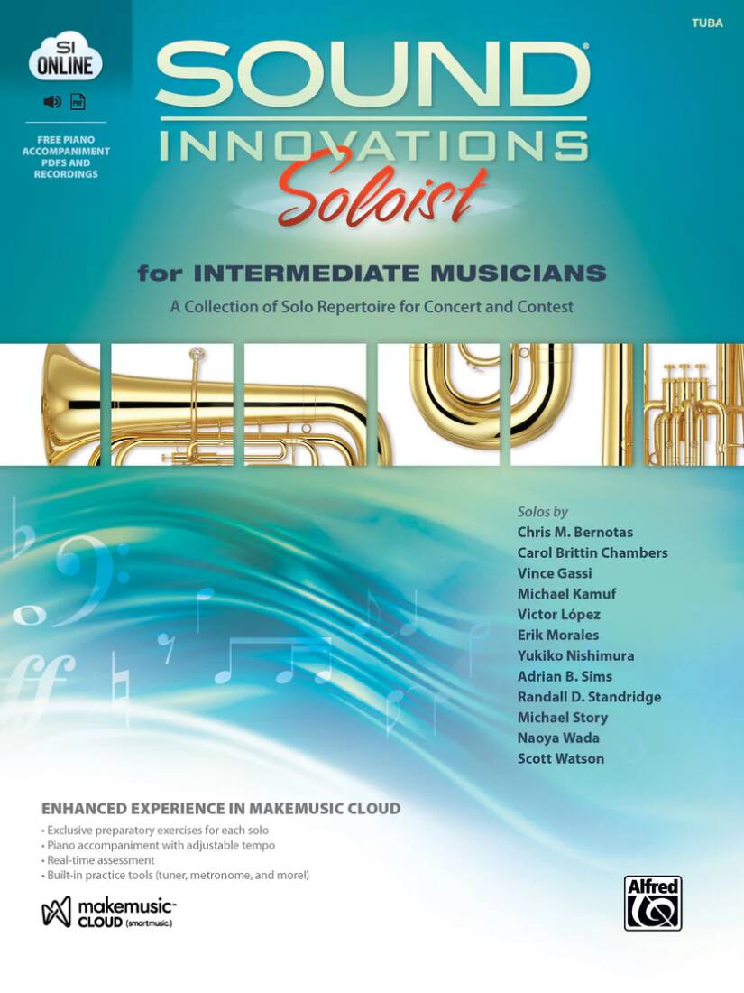 Sound Innovations Soloist for Intermediate Musicians - Tuba - Book/Media Online