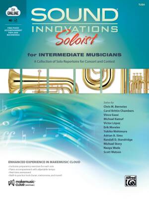 Sound Innovations Soloist for Intermediate Musicians - Tuba - Book/Media Online