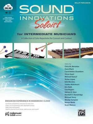 Sound Innovations Soloist for Intermediate Musicians - Mallet Percussion - Book/Media Online