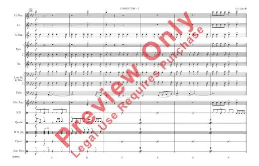 Modern Love - Bowie/Scott - Marching Band - Gr. 3