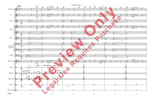 Modern Love - Bowie/Scott - Marching Band - Gr. 3