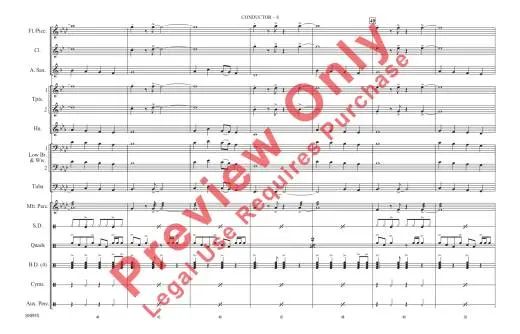 Modern Love - Bowie/Scott - Marching Band - Gr. 3