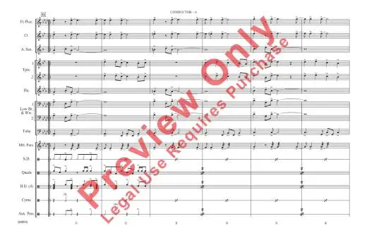 Modern Love - Bowie/Scott - Marching Band - Gr. 3