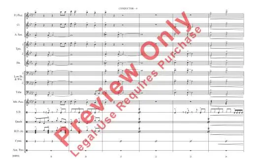 Modern Love - Bowie/Scott - Marching Band - Gr. 3