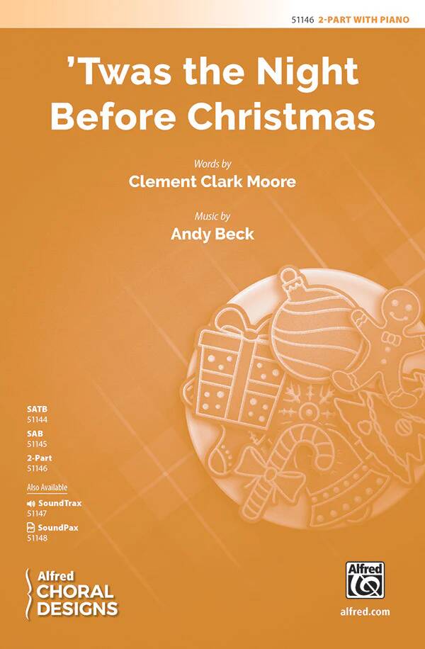 \'Twas the Night Before Christmas - Beck - Choral Octavo - 2-Pt Accompanied