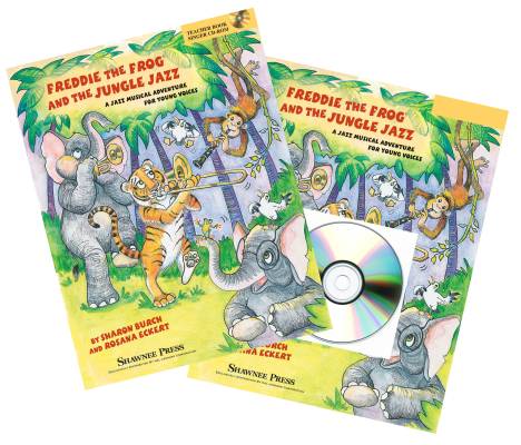 Shawnee Press - Freddie the Frog and the Jungle Jazz (Musical) - Burch/Eckert - Classroom Kit