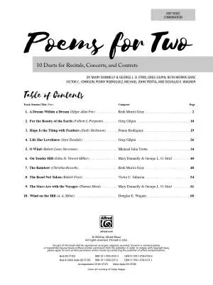 Poems for Two - Vocal Duet - Book/Audio Online