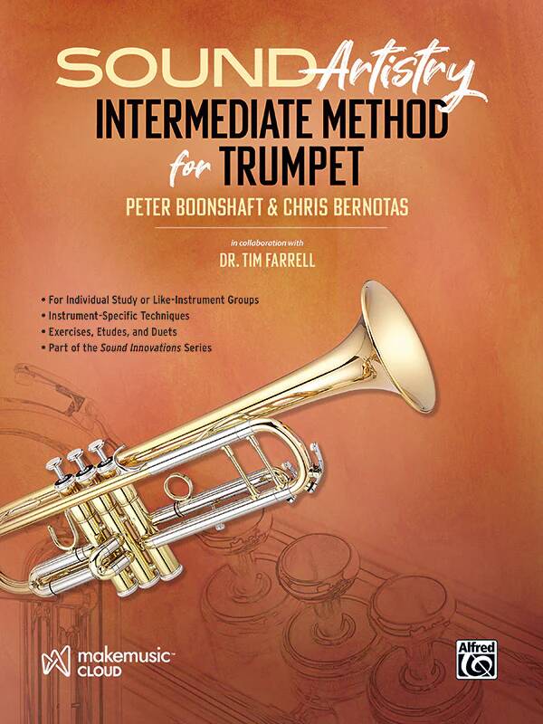 Sound Artistry: Intermediate Method - Boonshaft/Bernotas - Trumpet - Book