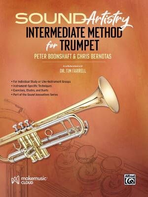 Sound Artistry: Intermediate Method - Boonshaft/Bernotas - Trumpet - Book