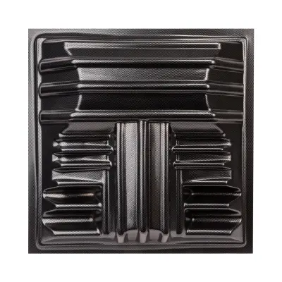 T\'Fusor 3D Sound Diffusor (4 Pack) - Carbon Fiber