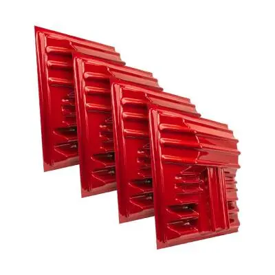 Auralex - TFusor 3D Sound Diffusor (4 Pack) - Sports Car Red