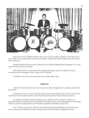 Al Miller\'s 1,000 Solos for the Drum Set, Volume 1 - Miller - Book/Media Online