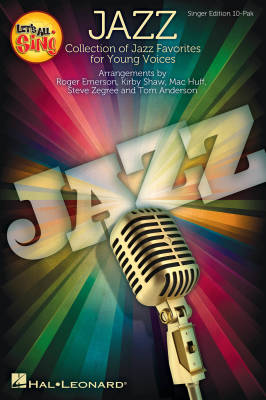 Hal Leonard - Lets All Sing Jazz (Collection) - Shaw - dition Chanteur 10 Pak