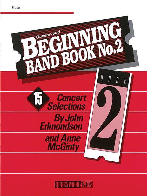 Beginning Band Book No. 2 - Edmondson/McGinty - Flute - Book