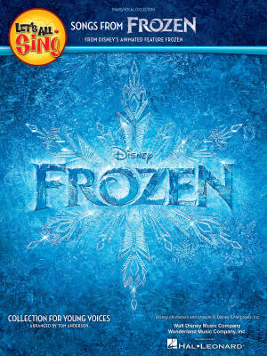 Hal Leonard - Lets All Sing Songs from Frozen (Collection) - Anderson - Livre de piano/voix