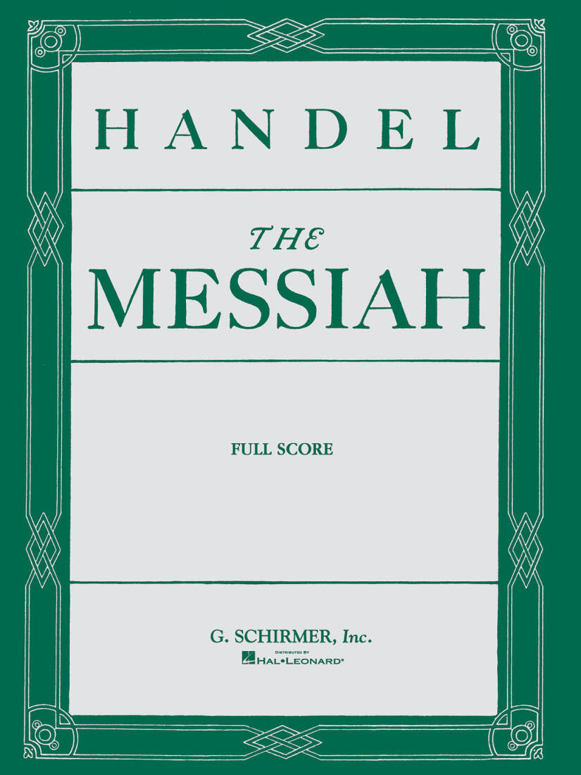 Messiah (Oratorio, 1741) - Handel/Prout - Full Score
