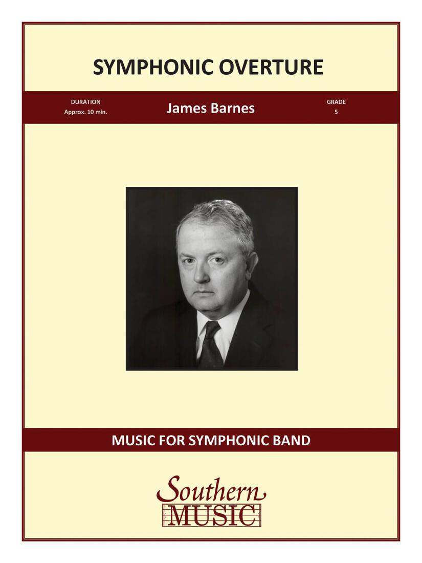 Symphonic Overture - Barnes - Concert Band - Gr. 5