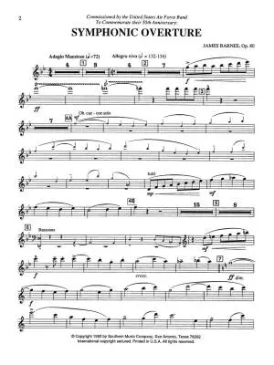 Symphonic Overture - Barnes - Concert Band - Gr. 5