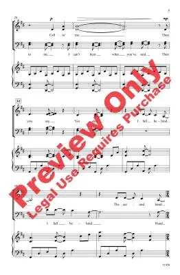 Time After Time - Hyman/Lauper/Beck - Choral Octavo - SATB Accompanied
