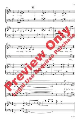 Time After Time - Hyman/Lauper/Beck - Choral Octavo - SATB Accompanied