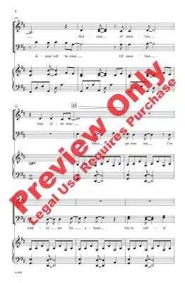 Time After Time - Hyman/Lauper/Beck - Choral Octavo - SATB Accompanied