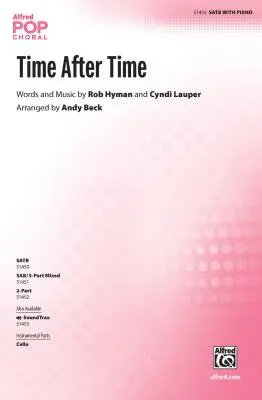 Alfred Publishing - Time After Time - Hyman/Lauper/Beck - Choral Octavo - SATB Accompanied