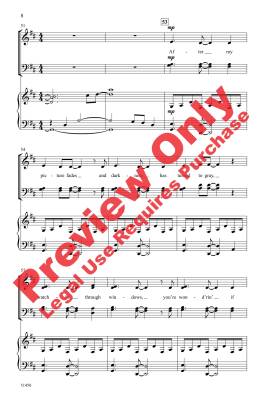 Time After Time - Hyman/Lauper/Beck - Choral Octavo - SATB Accompanied