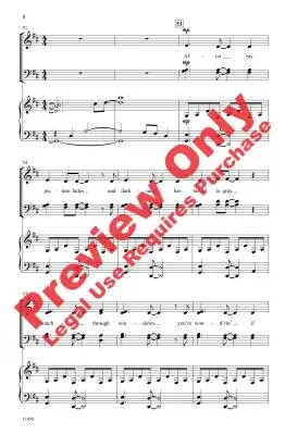Time After Time - Hyman/Lauper/Beck - Choral Octavo - SATB Accompanied
