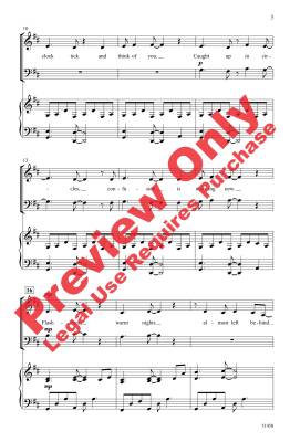 Time After Time - Hyman/Lauper/Beck - Choral Octavo - SATB Accompanied