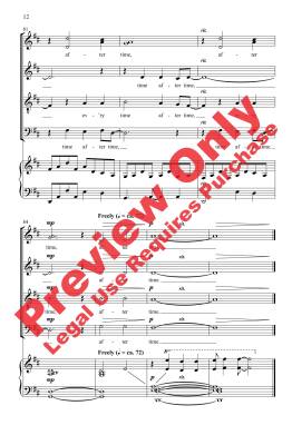 Time After Time - Hyman/Lauper/Beck - Choral Octavo - SATB Accompanied
