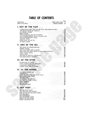 Folk Songs of Canada, Volume 1 - Fowke/Johnston - Piano/Vocal/Guitar - Book