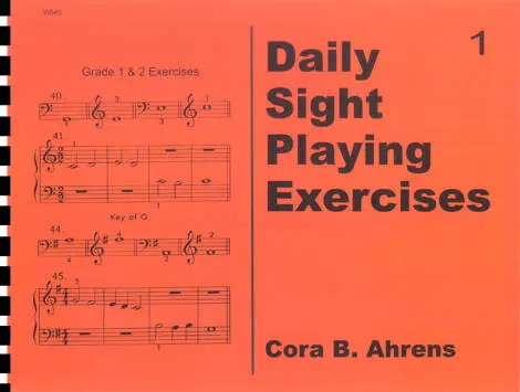 Waterloo Music - Daily Sight Reading Exercises Book 1 - Ahrens - Piano - Book