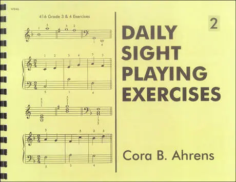 Waterloo Music - Daily Sight Playing Exercises Book 2 - Ahrens - Piano - Book